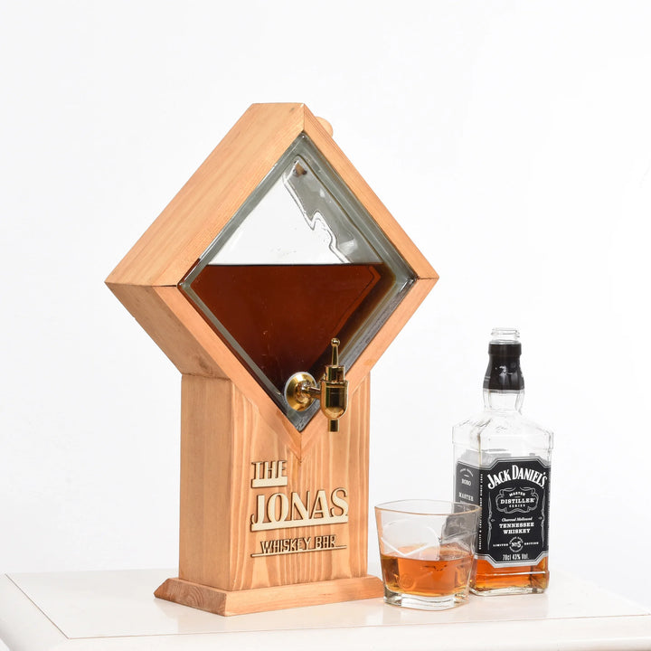 Custom Whiskey Dispenser - IRIS WITH PHONE.com