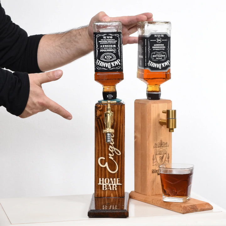 Custom Whiskey Dispenser - IRIS WITH PHONE.com