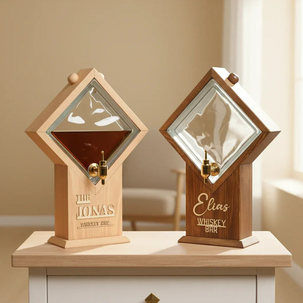 Custom Whiskey Dispenser - IRIS WITH PHONE.com